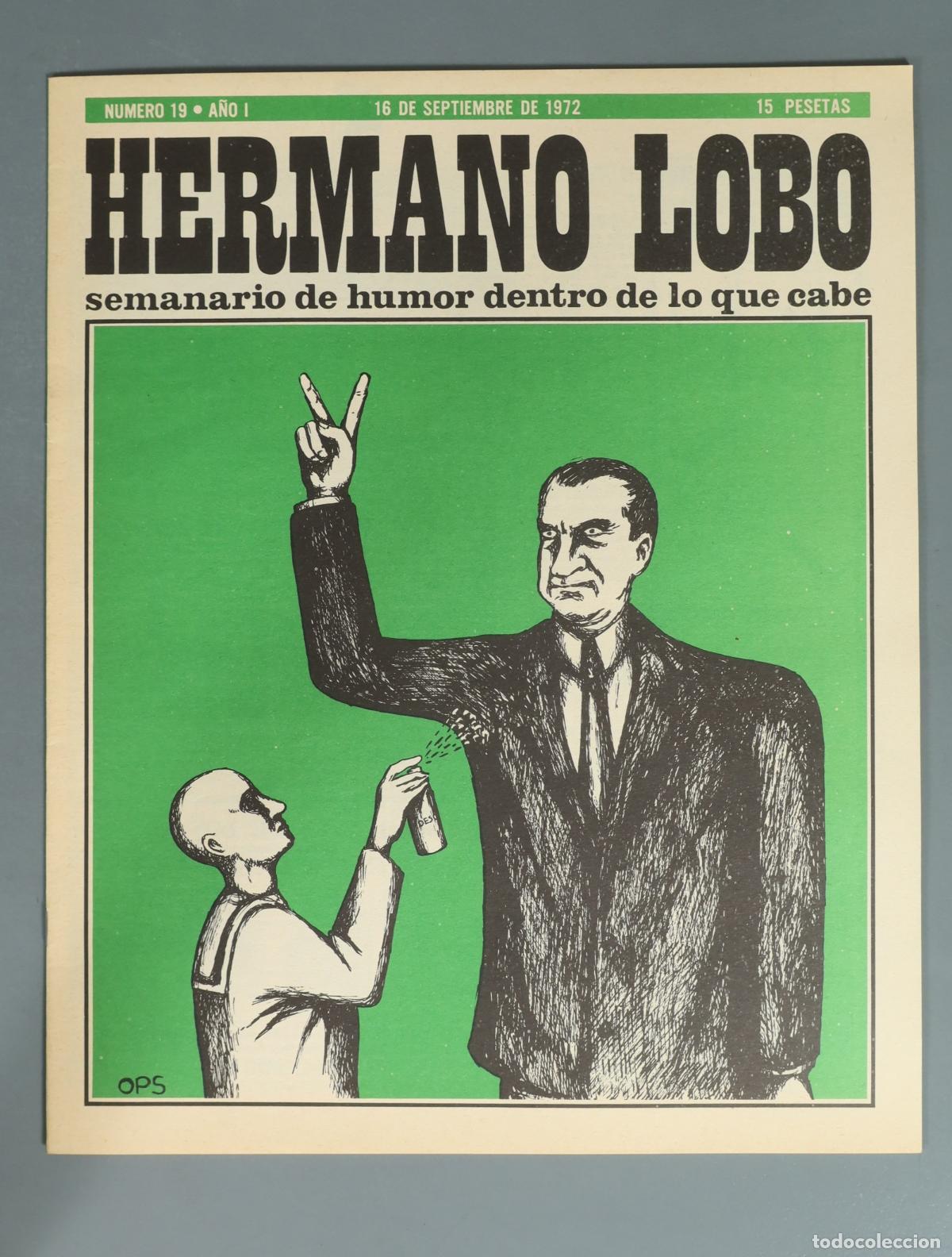 Coleccionismo de revistas y peri&oacute;dicos: REVISTA. Hermano Lobo 19