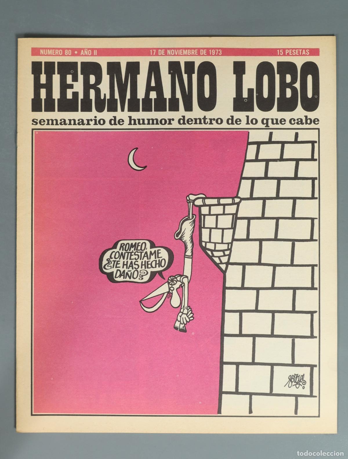Coleccionismo de revistas y peri&oacute;dicos: REVISTA. Hermano Lobo 80