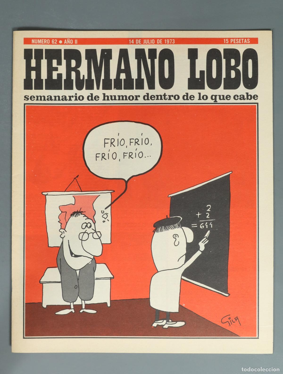 Coleccionismo de revistas y peri&oacute;dicos: REVISTA. Hermano Lobo 62