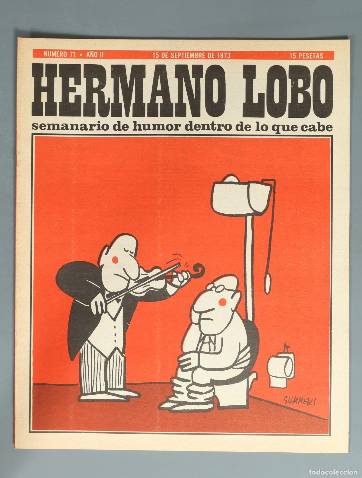 Coleccionismo de revistas y peri&oacute;dicos: REVISTA. Hermano Lobo - Numero 71