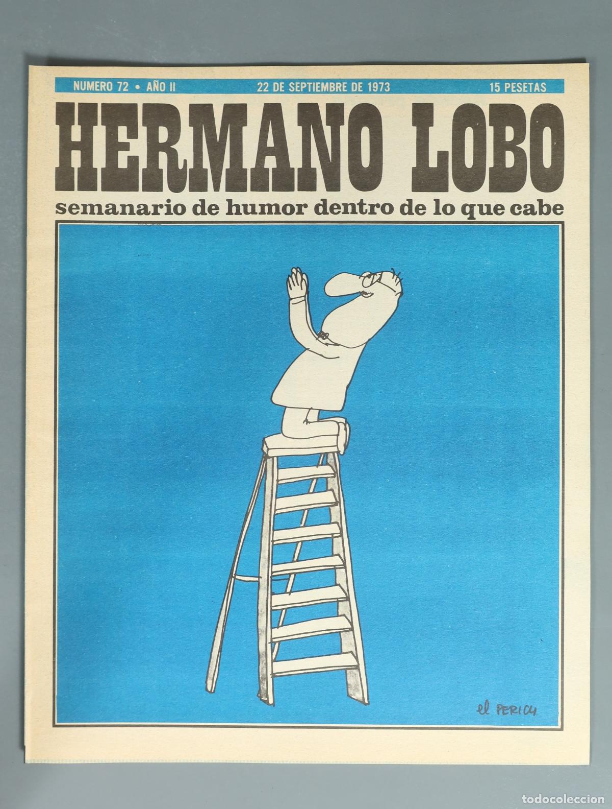 Coleccionismo de revistas y peri&oacute;dicos: REVISTA. Hermano Lobo - Semanario de humor dentro de lo que cabe 72