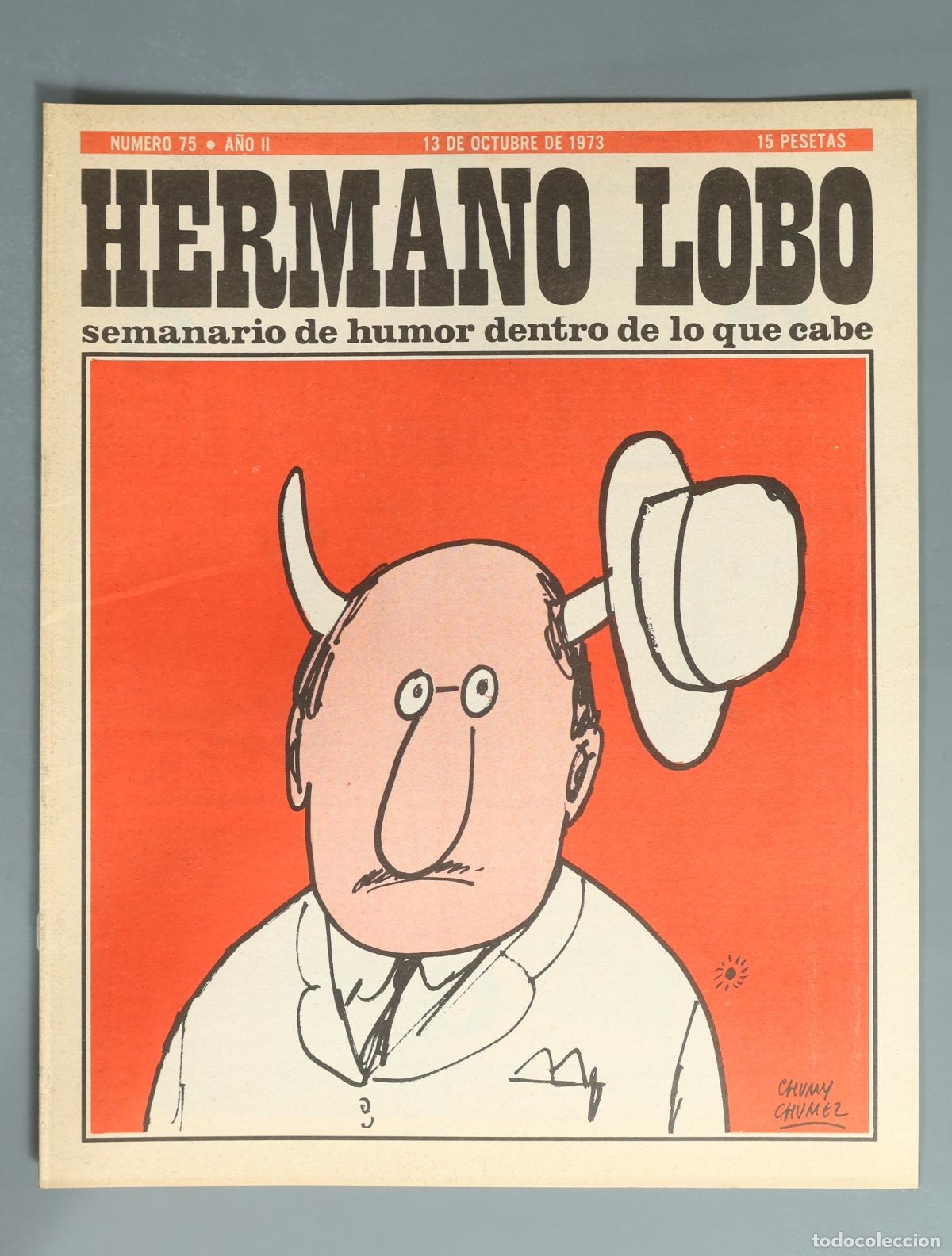 Coleccionismo de revistas y peri&oacute;dicos: REVISTA. Hermano Lobo 75
