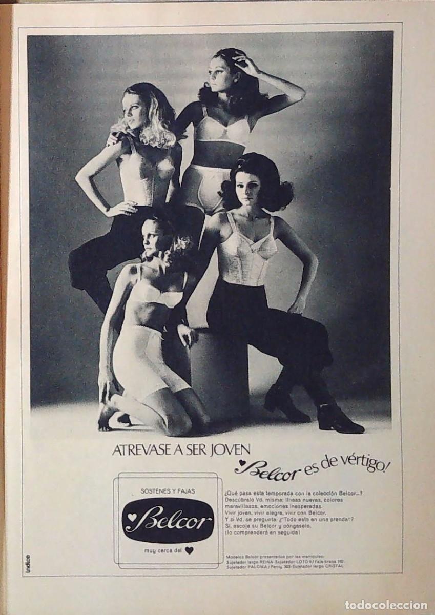 Coleccionismo de revistas y peri&oacute;dicos: BELCOR MINI LENCERIA ANUNCIO PUBLICIDAD