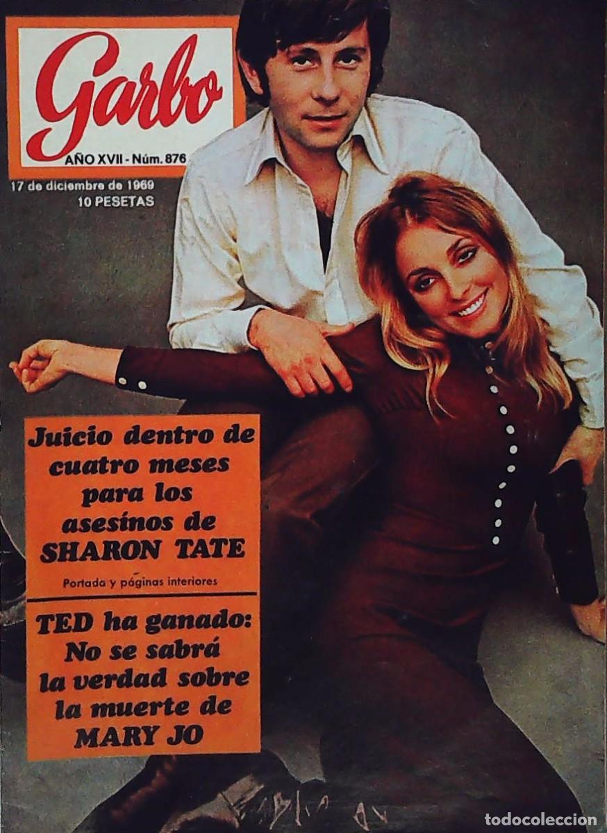 Coleccionismo de revistas y peri&oacute;dicos: recorte portada sharon tate roman polanski
