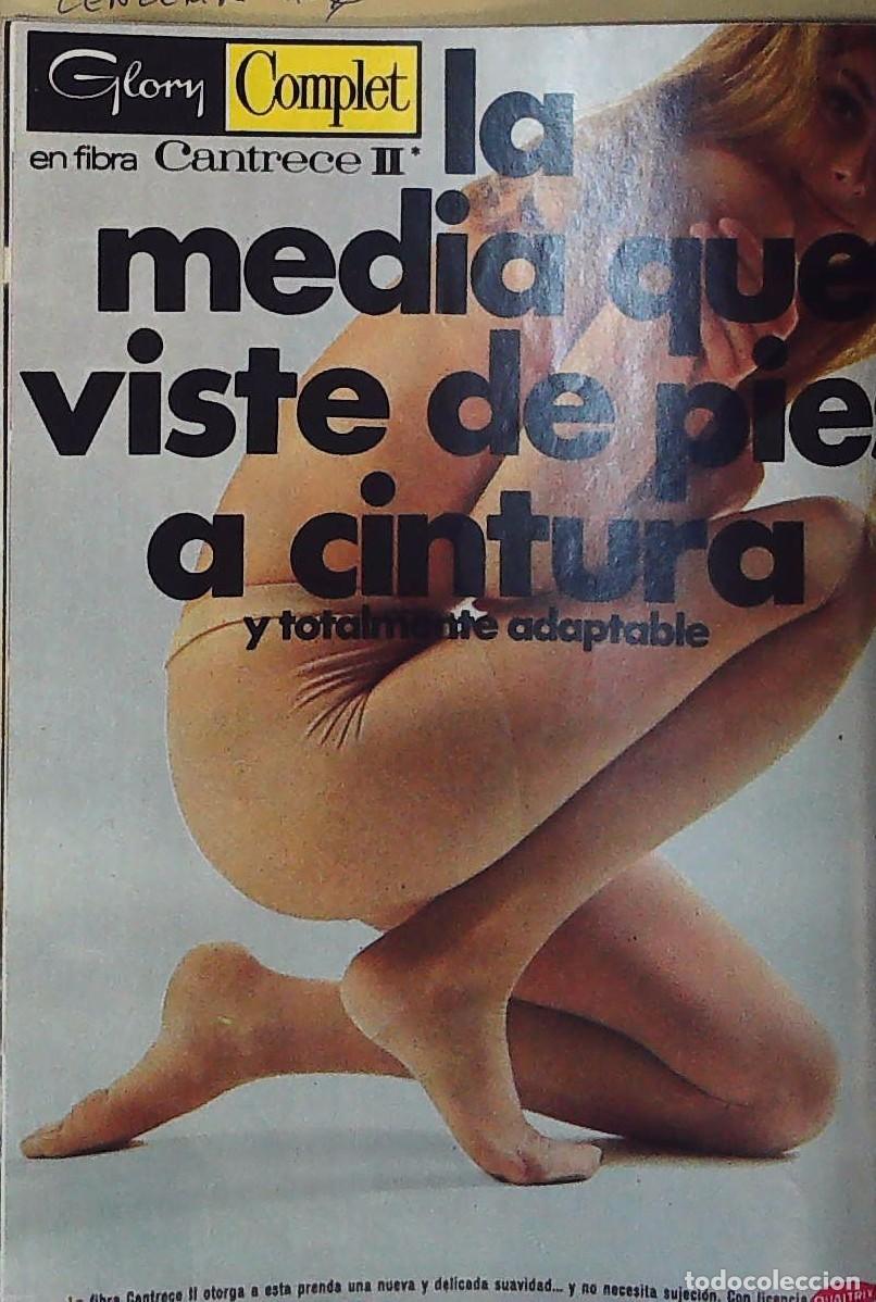 Coleccionismo de revistas y peri&oacute;dicos: GLORY MEDIAS GACELA ANUNCIO PUBLICIDAD turron teclo
