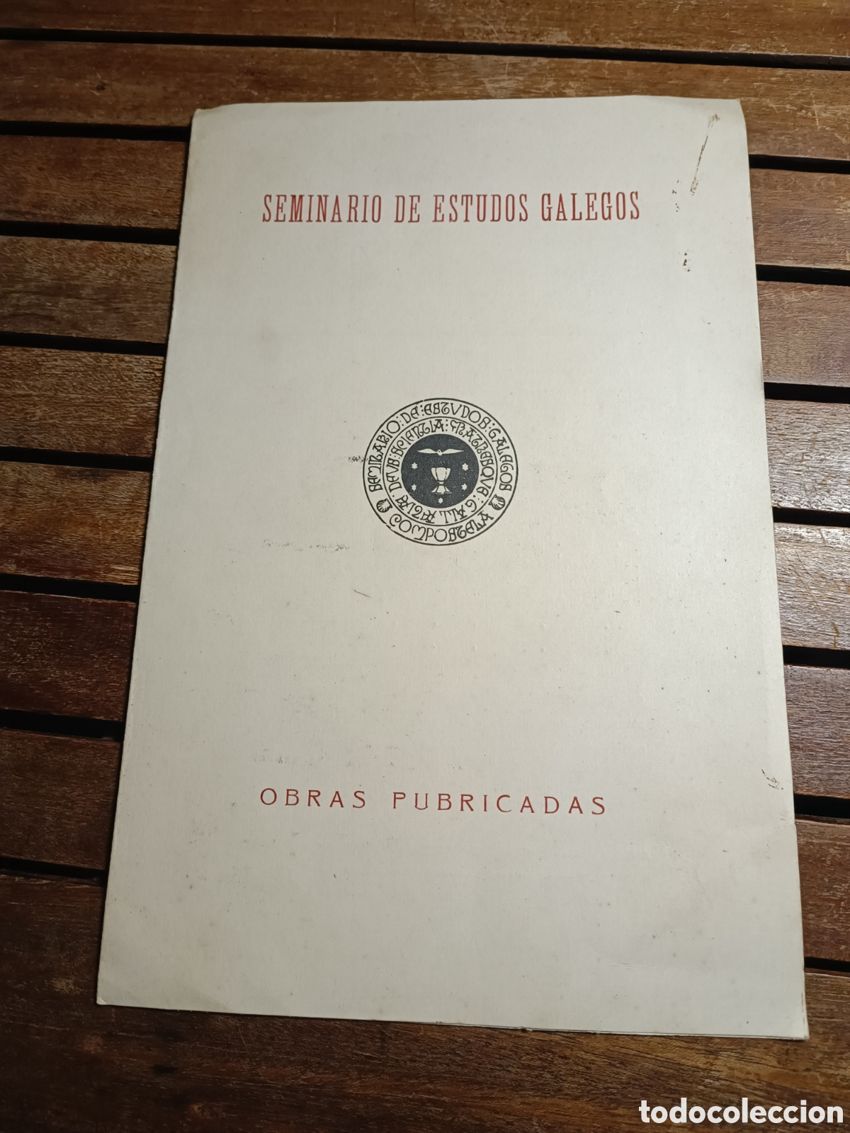 Coleccionismo de revistas y peri&oacute;dicos: Seminario de estudos galegos 1930 bolet&iacute;n de suscripci&oacute;n sin circular Mon