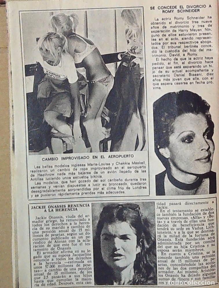 Coleccionismo de revistas y peri&oacute;dicos: romy schneider