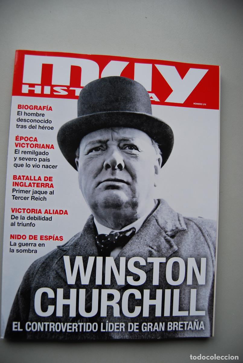 Collezionismo di Riviste e Giornali: MUY HISTORIA-NUMERO-179-2024 : WISTON CHURCHILL, EL CONTROVERTIDO LIDER DE GRAN BRETA&Ntilde;A