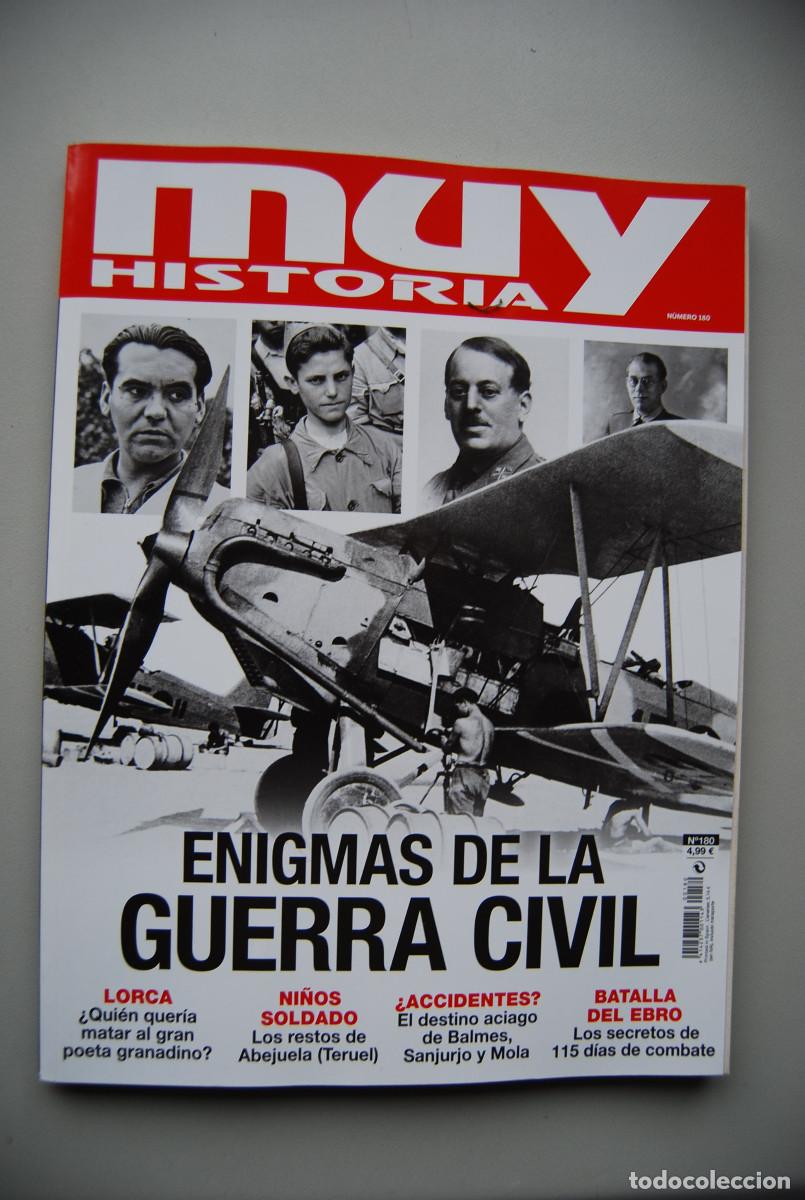 Collezionismo di Riviste e Giornali: MUY HISTORIA-NUMERO-180-2025 : ENIGMAS DE LA GUERRA CIVIL