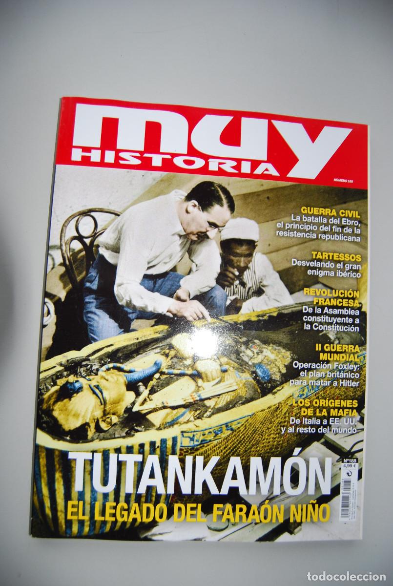 Coleccionismo de revistas y peri&oacute;dicos: MUY HISTORIA-NUMERO-188-2025 : TUTANKAM&Oacute;N, EL LEGADO DEL FARA&Oacute;N NI&Ntilde;O