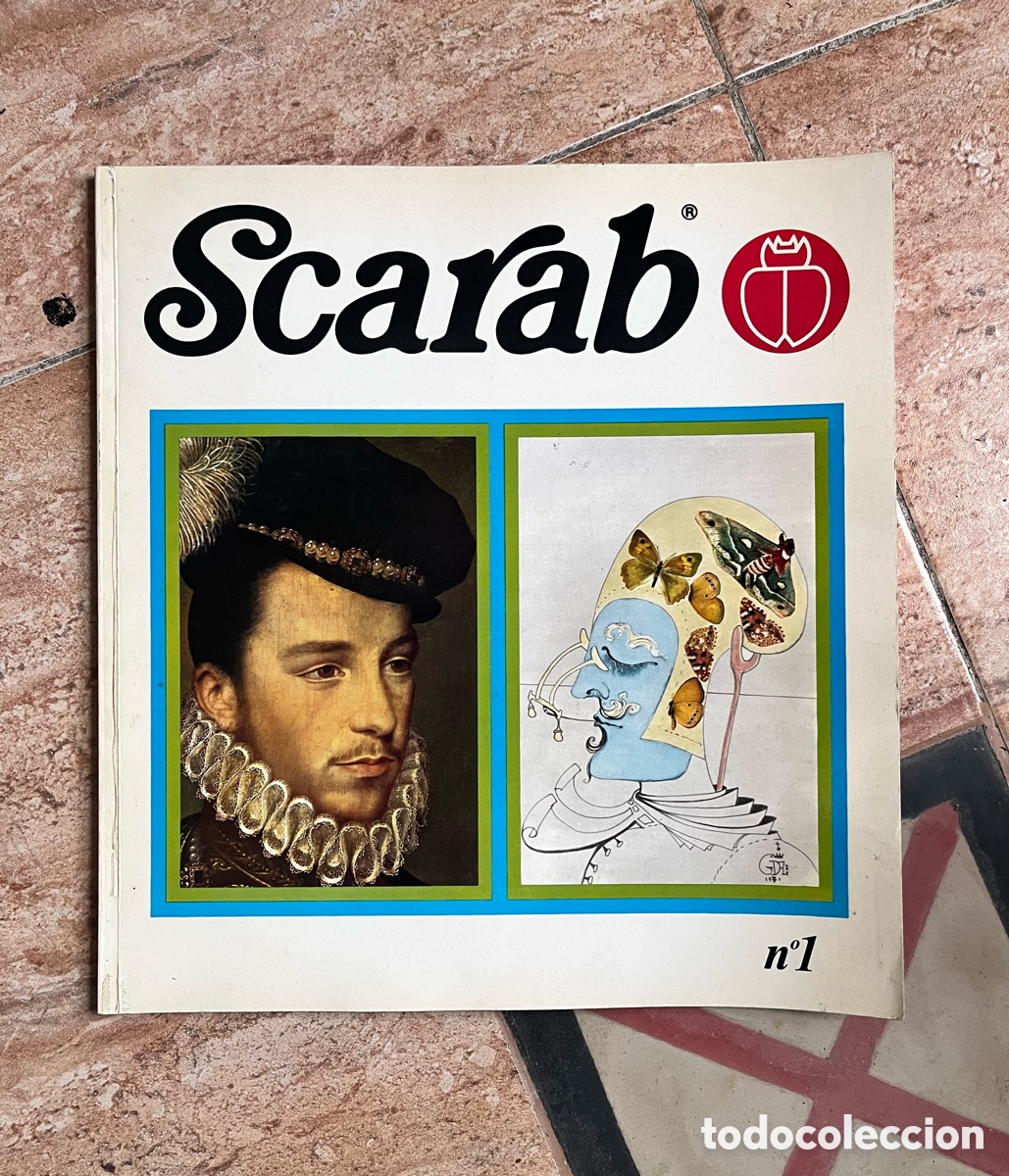 Coleccionismo de revistas y peri&oacute;dicos: Raro libro de arte vintage: &rdquo;Scarab&rdquo; n&ordm; 1 (1971)
