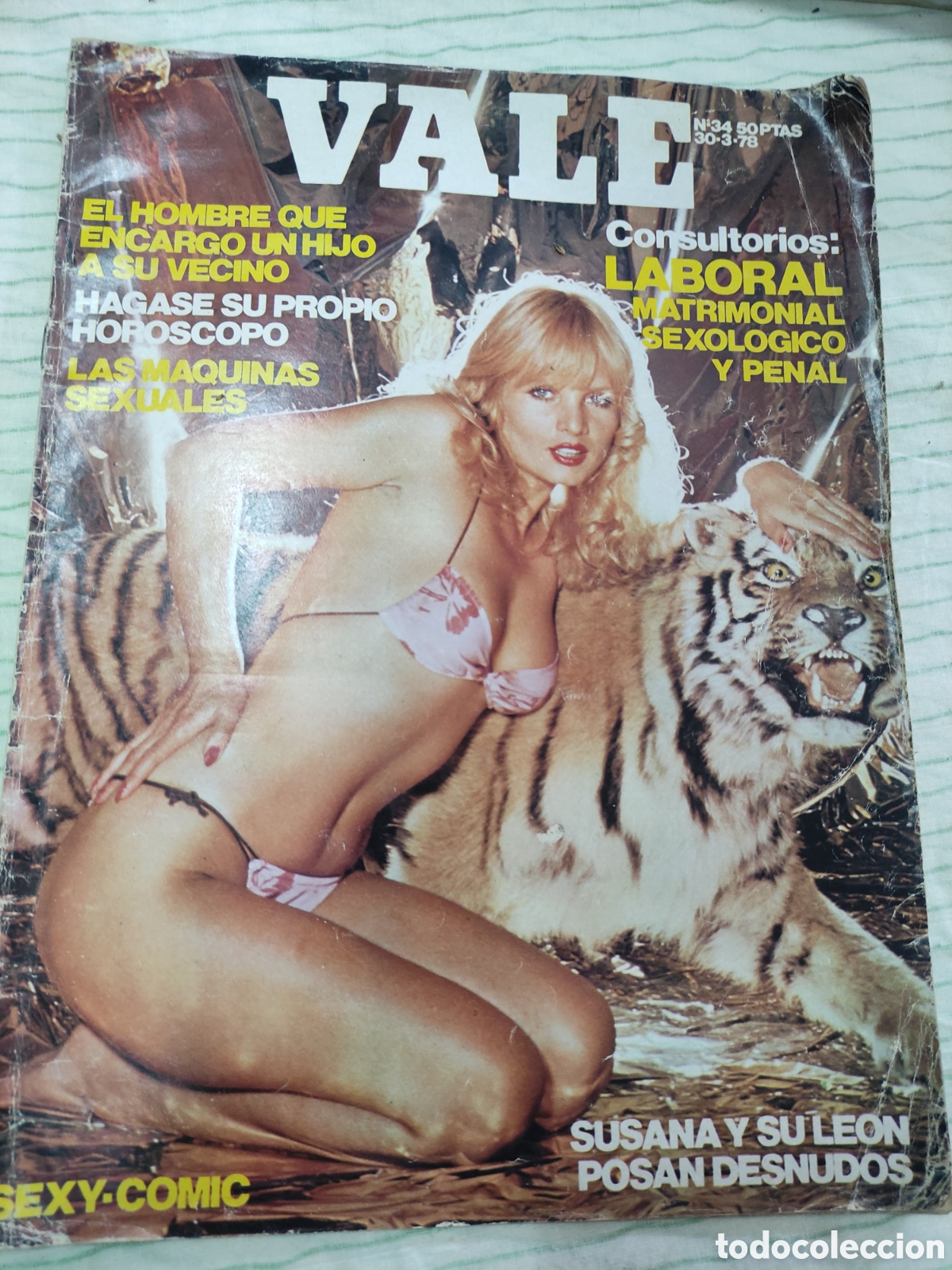 Coleccionismo de revistas y peri&oacute;dicos: Vale 34/1978 ------------------