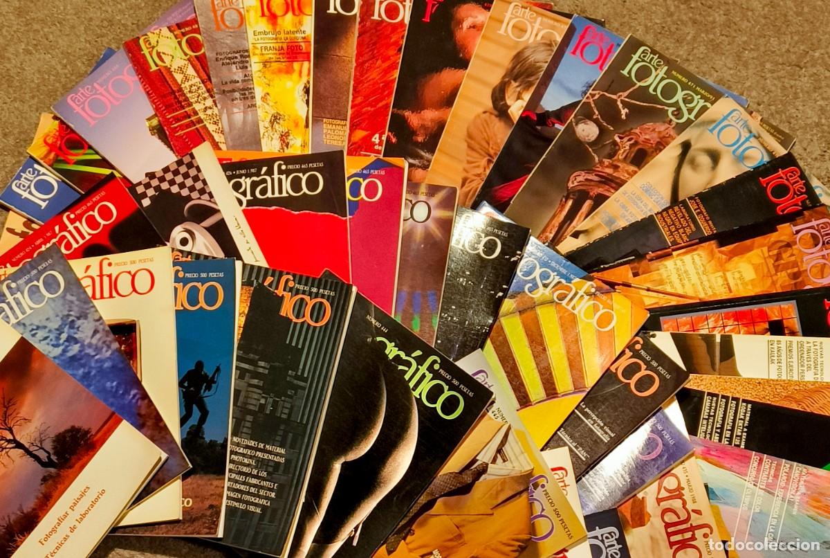 Coleccionismo de revistas y peri&oacute;dicos: Lote de 44 revistas Arte Fotogr&aacute;fico
