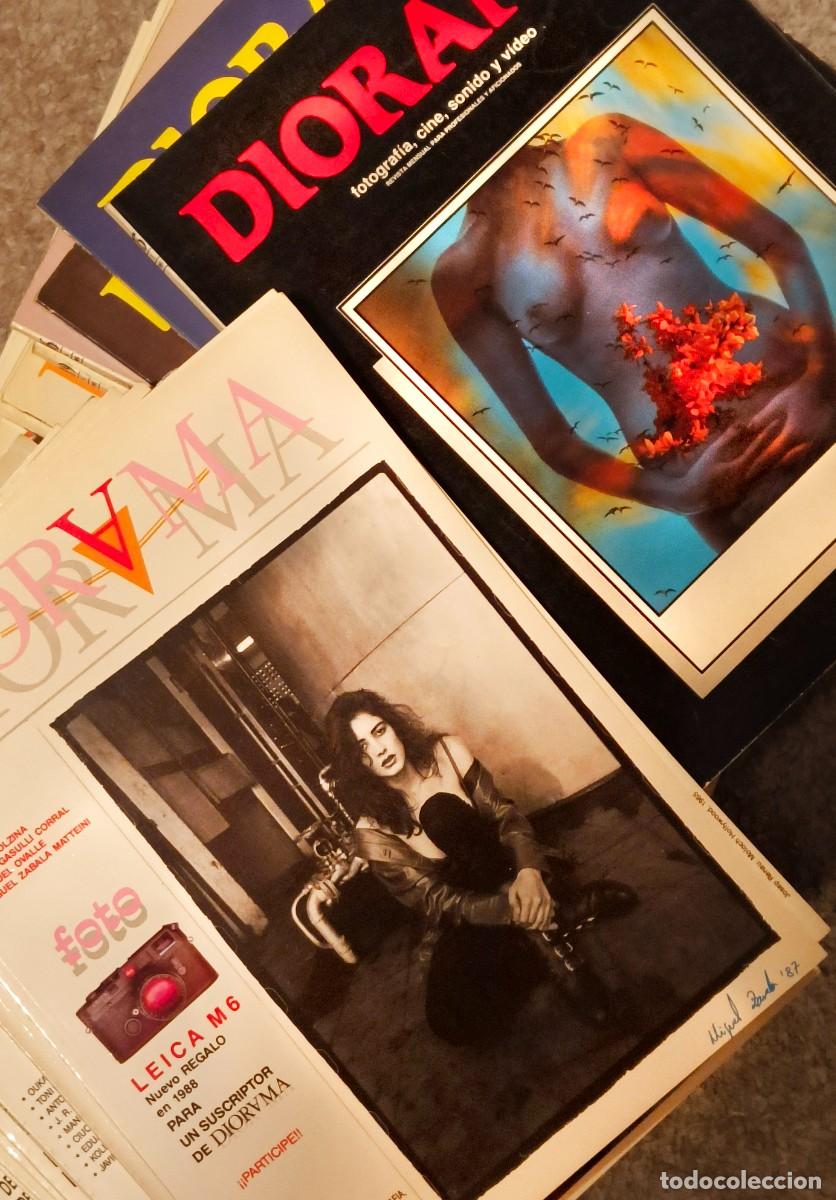 Coleccionismo de revistas y peri&oacute;dicos: Lote de 52 revistas de fotograf&iacute;a Diorama.