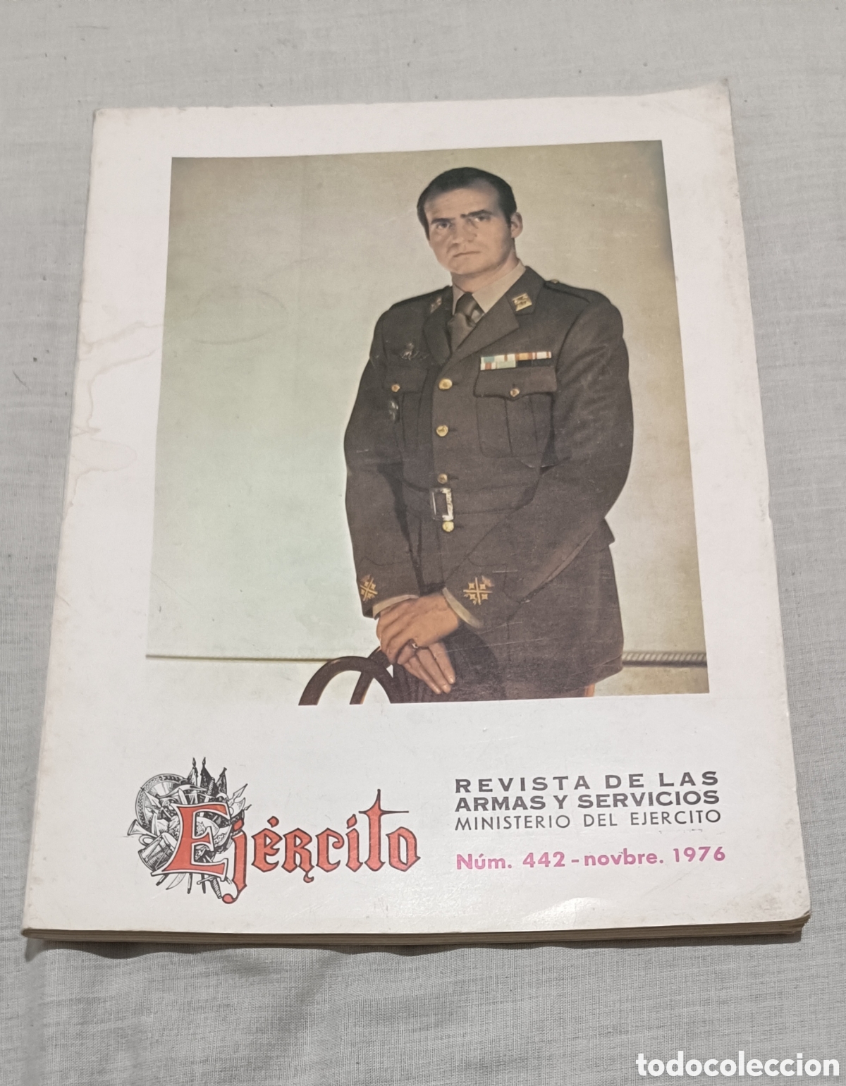 Coleccionismo de revistas y peri&oacute;dicos: Revista Ejercito N.442 Noviembre 1976 Militaria
