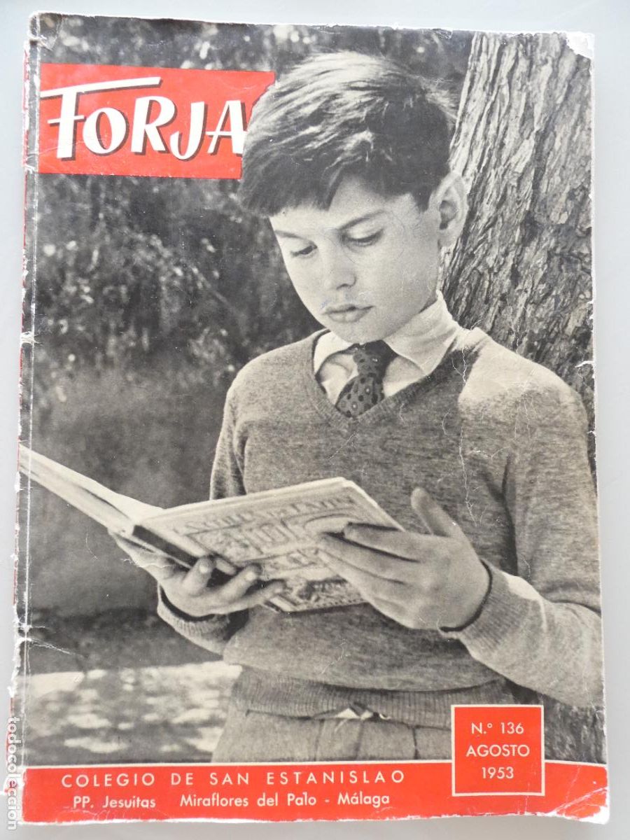 Coleccionismo de revistas y peri&oacute;dicos: REVISTA RELIGIOSA JESUITAS FORJA COLEGIO SAN ESTANISLAO KOSTKA MIRAFLORES PALO M&Aacute;LAGA 1953. 250GR