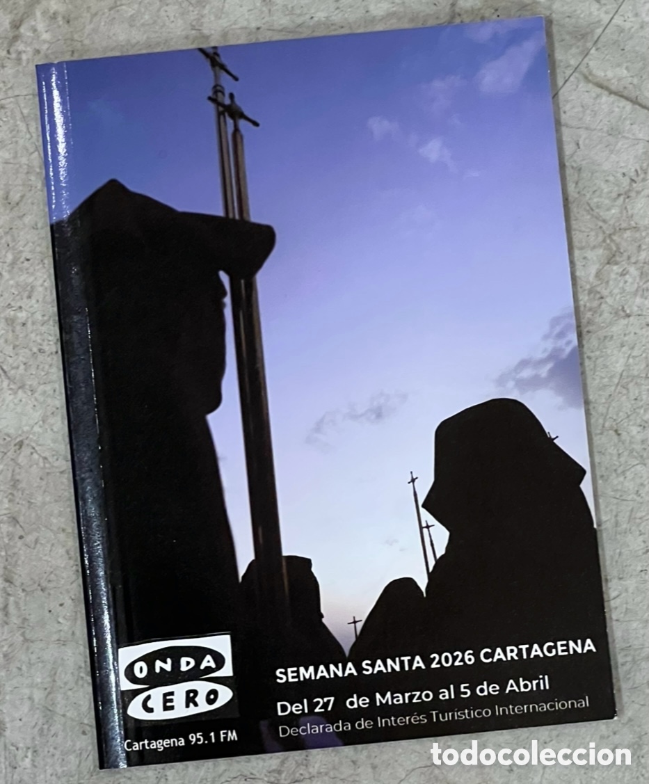 Coleccionismo de revistas y peri&oacute;dicos: Revista. Semana Santa. Cartagena. Murcia. 2026.