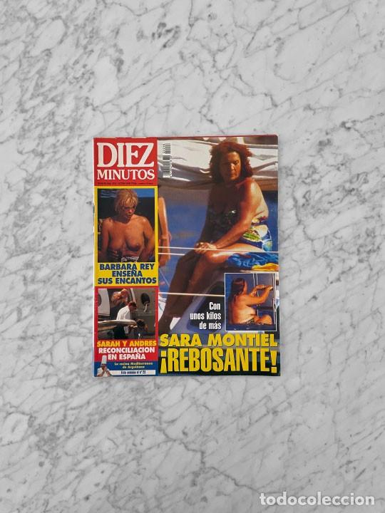 Coleccionismo de revistas y peri&oacute;dicos: DIEZ MINUTOS - 1995 - SARA MONTIEL, ANA OBREGON, BARBARA REY, DEMI MOORE, MARTA SANCHEZ, MAR FLORES
