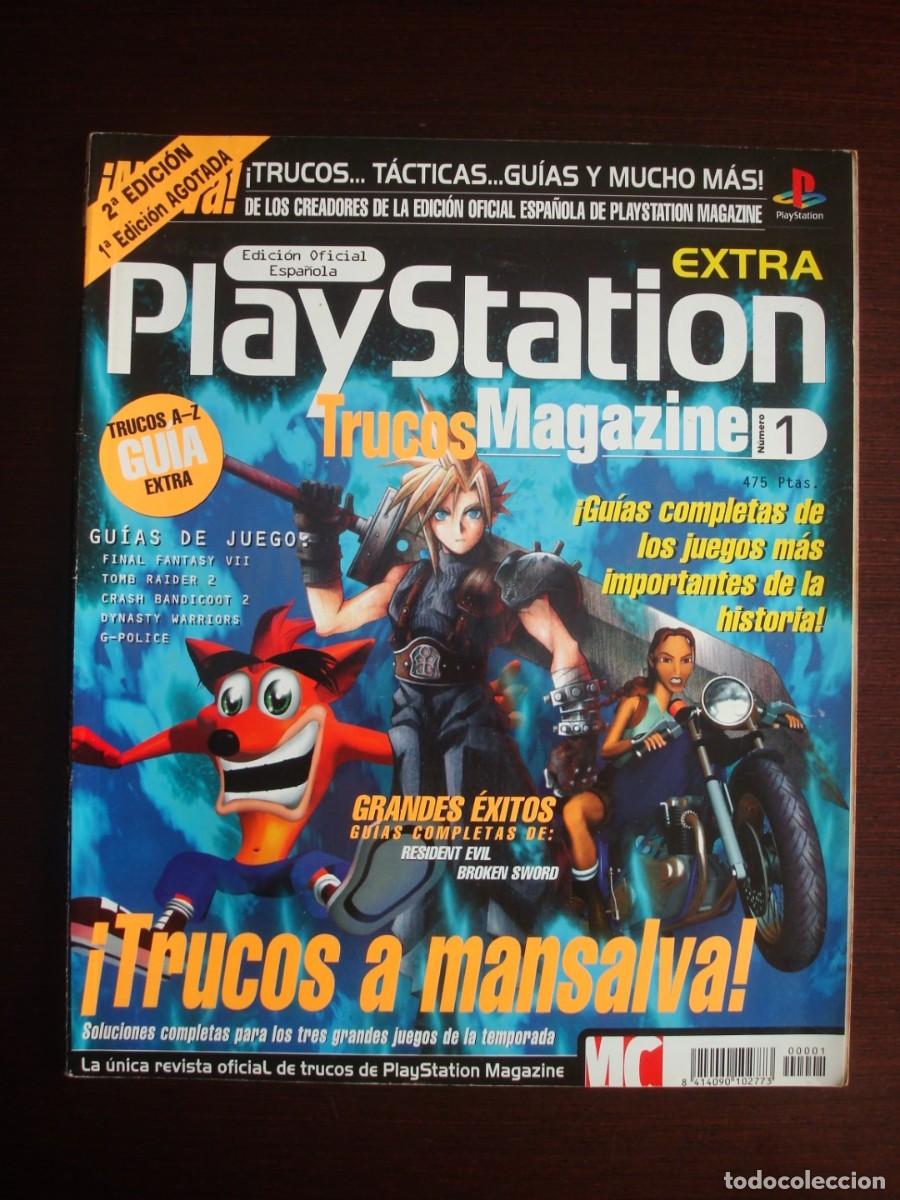 Coleccionismo de revistas y peri&oacute;dicos: Playstation Trucos Magazine n&ordm; 1 Edici&oacute;n oficial espa&ntilde;ola (Gu&iacute;as completas, trucos ...)