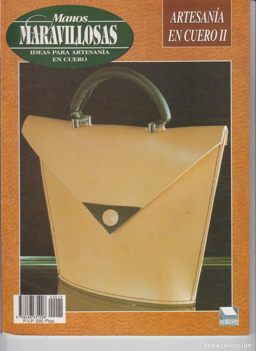 Coleccionismo de revistas y peri&oacute;dicos: MANOS MARAVILLOSAS - IDEAS PARA ARTESAN&Iacute;A EN CUERO II