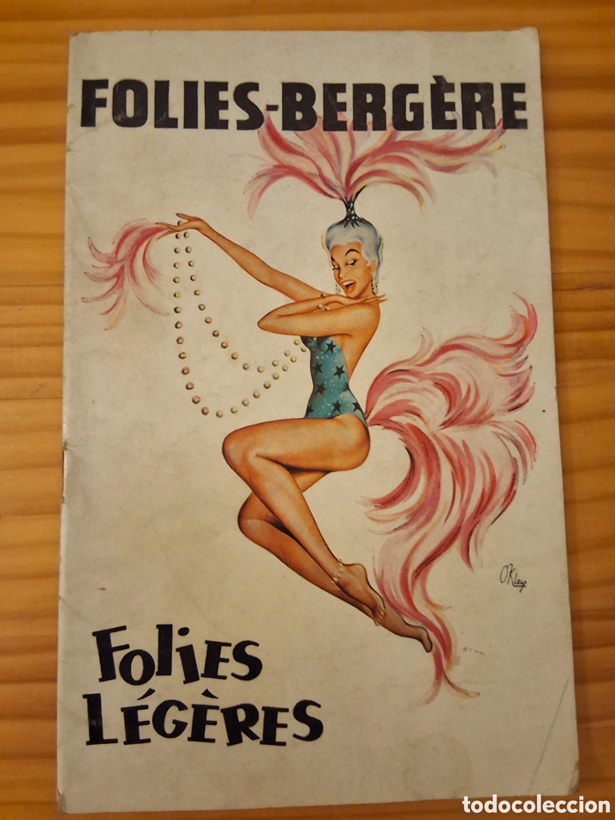 Coleccionismo de revistas y peri&oacute;dicos: Folies Bergere revista publicidad a&ntilde;o 1958