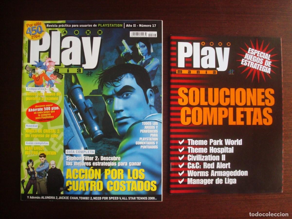 Coleccionismo de revistas y peri&oacute;dicos: Play Man&iacute;a n&ordm; 17 Incluye suplemento Soluciones completas Especial juegos de estrategia (Playman&iacute;a)