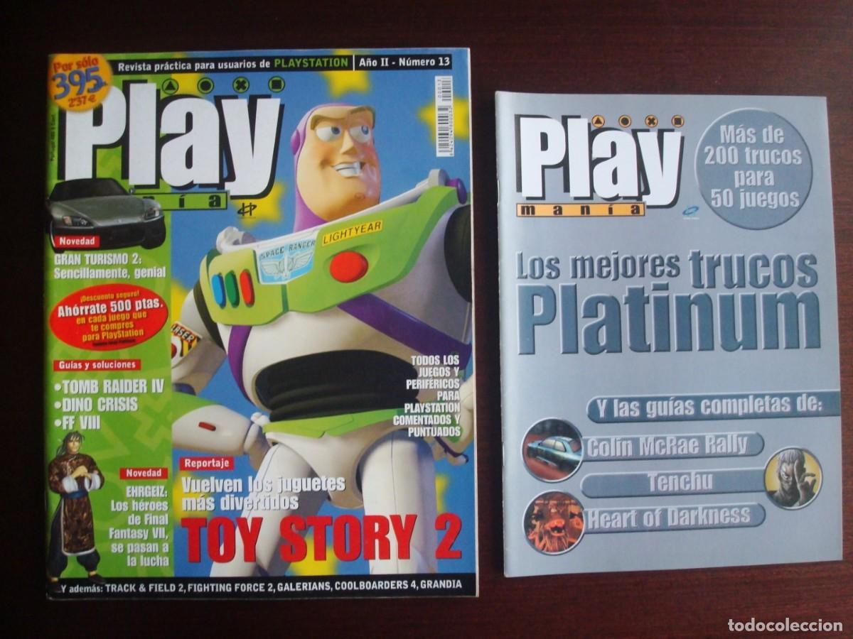 Coleccionismo de revistas y peri&oacute;dicos: Play Man&iacute;a n&ordm; 13 Incluye suplemento Los mejores trucos Platinum (Playman&iacute;a)