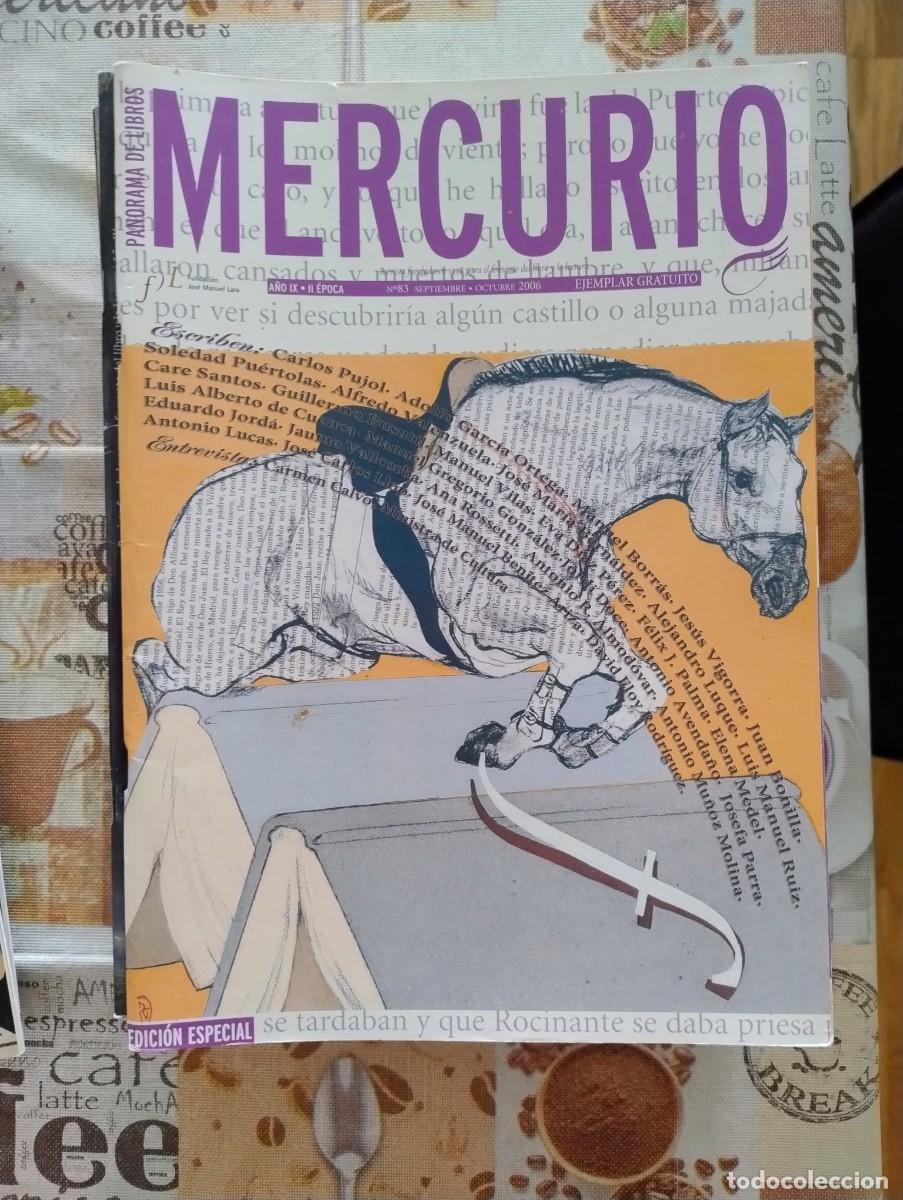 Coleccionismo de revistas y peri&oacute;dicos: REVISTA MERCURIO N&ordm; 83 - PANORAMA DE LIBROS