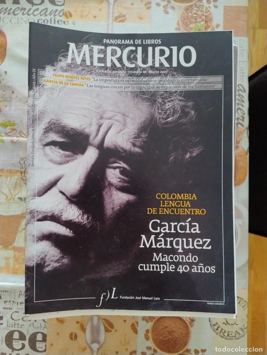 Coleccionismo de revistas y peri&oacute;dicos: REVISTA MERCURIO N&ordm; 88 - GARC&Iacute;A M&Aacute;RQUEZ: MACONDO CUMPLE 40 A&Ntilde;OS