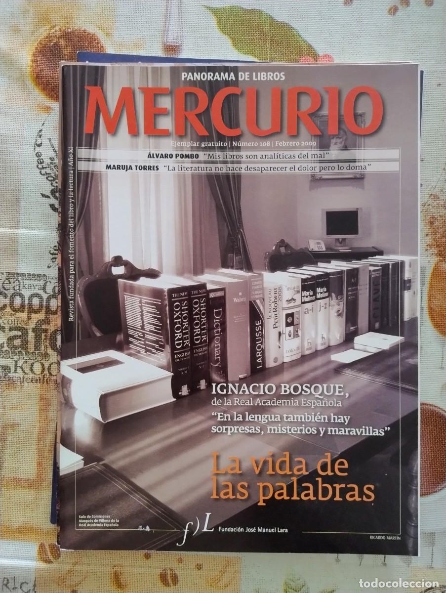 Coleccionismo de revistas y peri&oacute;dicos: REVISTA MERCURIO N&ordm; 108 - LA VIDA DE LAS PALABRAS