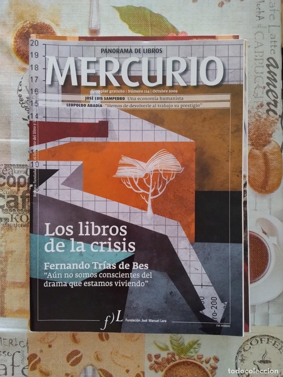 Coleccionismo de revistas y peri&oacute;dicos: REVISTA MERCURIO N&ordm; 114 - LOS LIBROS DE LA CRISIS