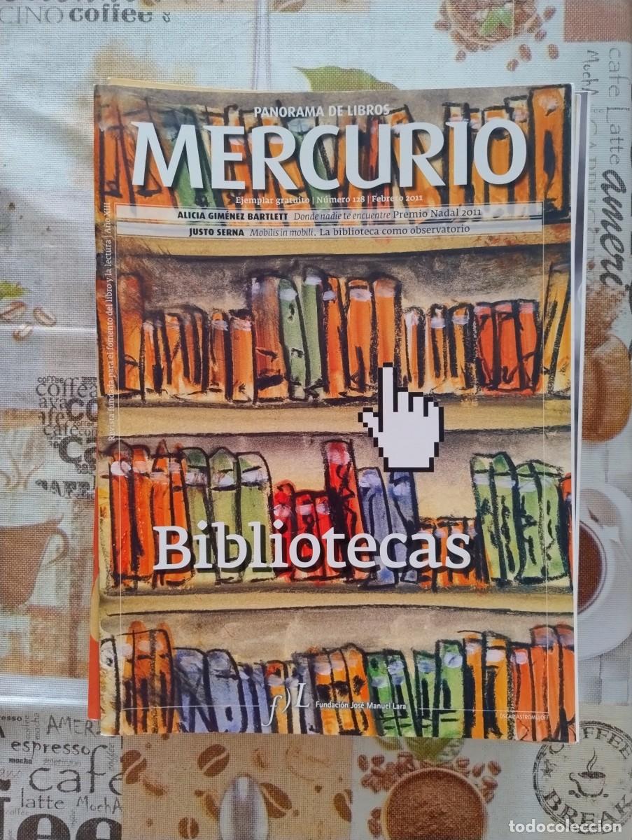 Coleccionismo de revistas y peri&oacute;dicos: REVISTA MERCURIO N&ordm; 128 - BIBLIOTECAS