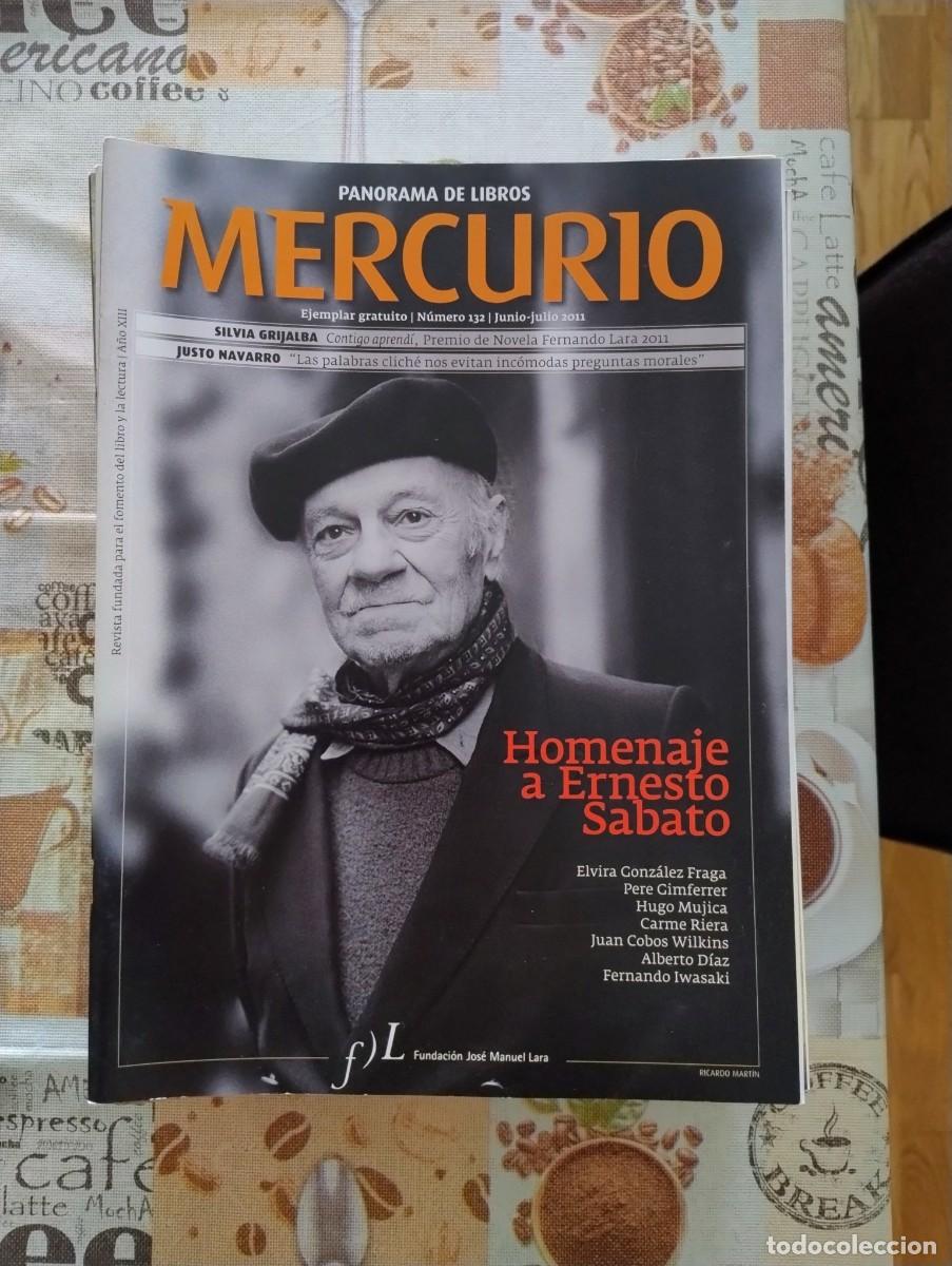 Coleccionismo de revistas y peri&oacute;dicos: REVISTA MERCURIO N&ordm; 132 - HOMENAJE A HERNESTO S&Aacute;BATO