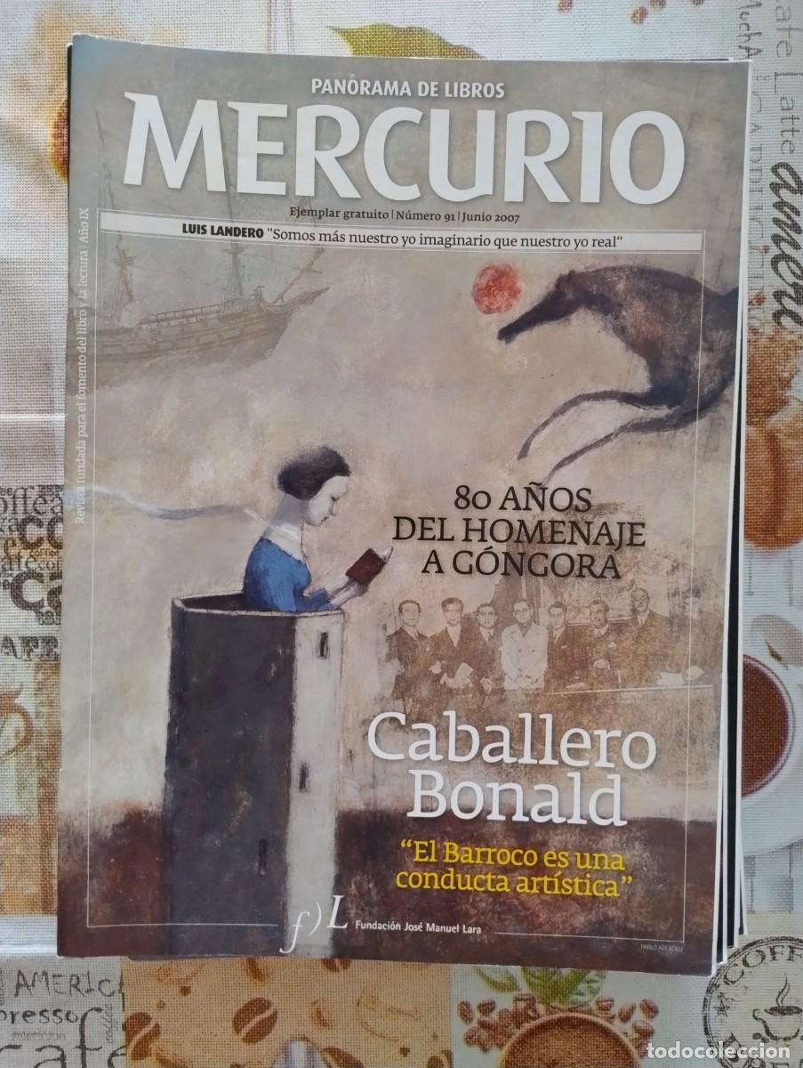 Coleccionismo de revistas y peri&oacute;dicos: REVISTA MERCURIO N&ordm; 91 - 80 A&Ntilde;OS DEL HOMENAJE A G&Oacute;NGARA