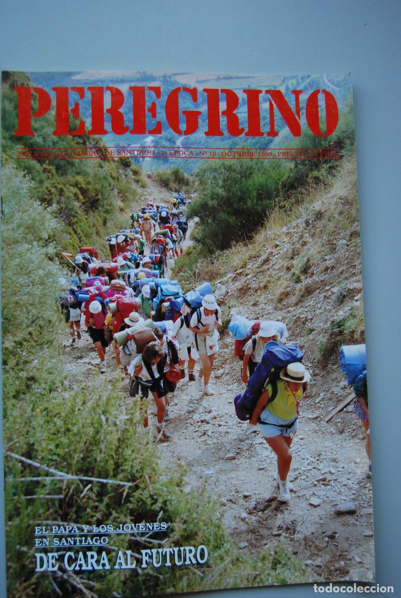 Coleccionismo de revistas y peri&oacute;dicos: EL PEREGRINO-NUMERO-10-1989 : DE CARA AL FUTURO, EL PAPA Y LOS J&Oacute;VENES EN SANTIAGO