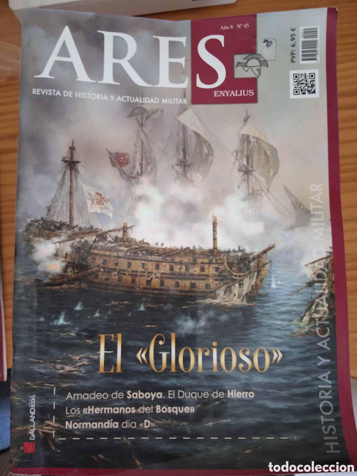 Coleccionismo de revistas y peri&oacute;dicos: Ares enyalius revista historia y actualidad militar n&uacute;mero 45