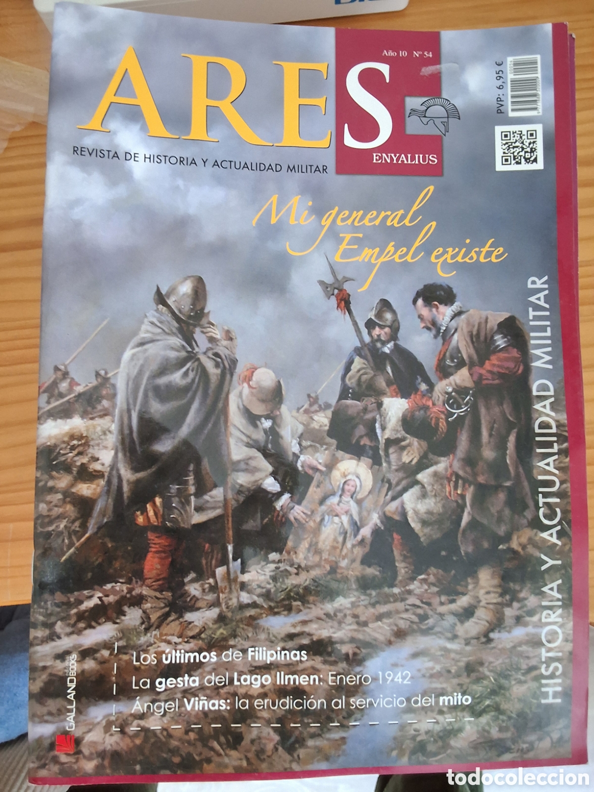 Coleccionismo de revistas y peri&oacute;dicos: Ares enyalius revista historia y actualidad militar n&uacute;mero 54