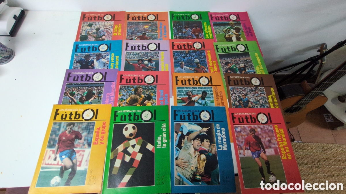 Coleccionismo de revistas y peri&oacute;dicos: Los Mundiales del F&uacute;tbol Italia 1990 &ndash; Colecci&oacute;n completa de 16 fasc&iacute;culos &ndash; EPI PRESS