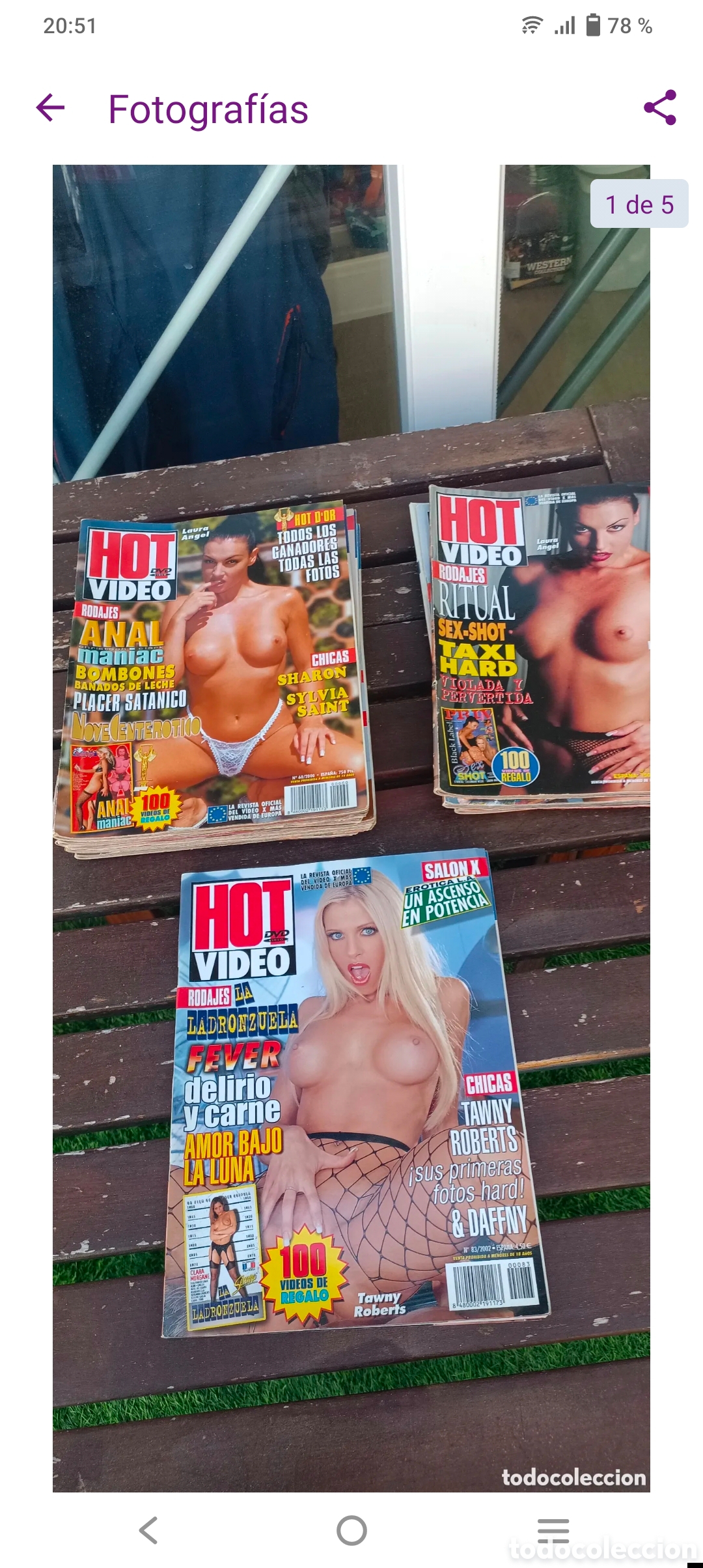Coleccionismo de revistas y peri&oacute;dicos: LOTE REVISTAS HOT VIDEO