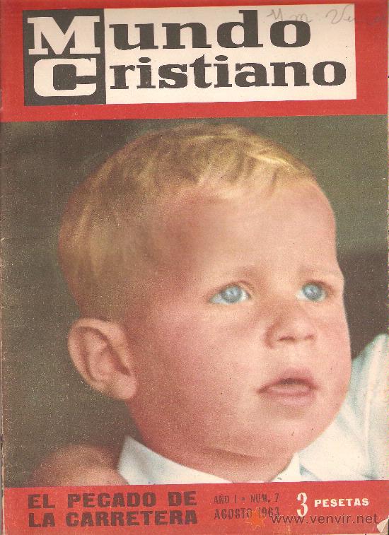 Coleccionismo de Revistas y Peri&oacute;dicos: REVISTA, MUNDO CRISTIANO N&ordm; 7 AGOSTO 1963