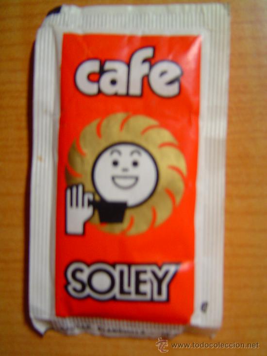Sobres de az&uacute;car de colecci&oacute;n: SOBRE DE AZUCAR CAFE SOLEY - Foto 1