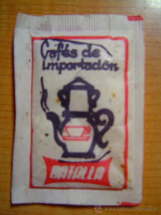 Sobres de az&uacute;car de colecci&oacute;n: SOBRE DE AZUCAR CAFE BATALLA - Foto 1