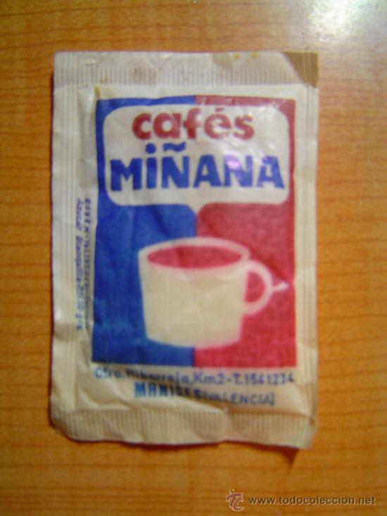 Sobres de az&uacute;car de colecci&oacute;n: SOBRE DE AZUCAR CAFES MI&Ntilde;ANA - Foto 1