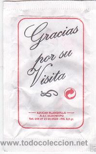 Sobres de az&uacute;car de colecci&oacute;n: SOBRE DE AZ&Uacute;CAR GENERICO - Foto 1