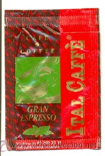 Sobres de az&uacute;car de colecci&oacute;n: 25-962. Sobre de Azucar. Ital Caffe - Foto 1