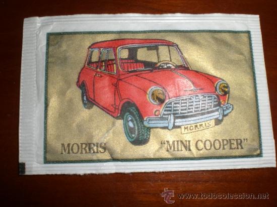 Sobres de az&uacute;car de colecci&oacute;n: SOBRE DE AZUCAR MORRIS MINI COOPER. . - Foto 1
