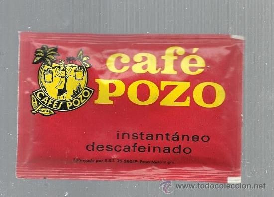 Sobres de az&uacute;car de colecci&oacute;n: SOBRE AZUCAR CAFE POZO MADRID - Foto 1