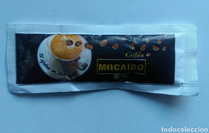 Sachets de sucre de collection: SOBRE AZ&Uacute;CAR: CAF&Eacute; MOCAIBO. EST.: CAF&Eacute; MOCAIBO.