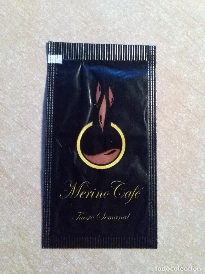 Collection sugar packets: SOBRE AZ&Uacute;CAR: CAF&Eacute; MERINO. EST. : ESTUCHADOS TENA