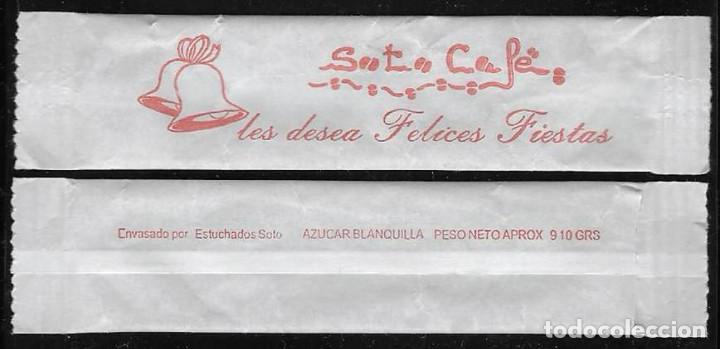 Sammlung von Zuckerbeuteln: SOBRE AZ&Uacute;CAR NAVIDAD SOTO CAF&Eacute;